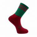 CMAC Midi Sock Green/Red
