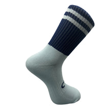Load image into Gallery viewer, CMAC Midi Sock Sky/Navy
