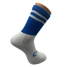 Load image into Gallery viewer, CMAC Midi Sock Royal/White
