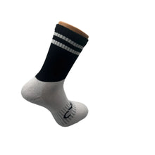 Load image into Gallery viewer, CMAC Midi Sock Black/White
