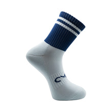 Load image into Gallery viewer, CMAC Midi Sock Sky/Navy

