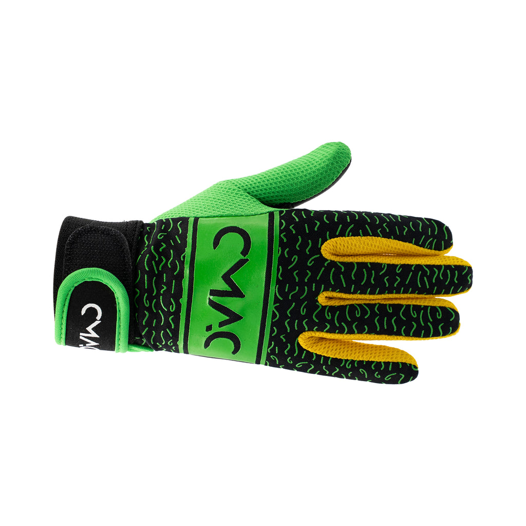 CMAC Gaelic Gloves Black/Green/Amber