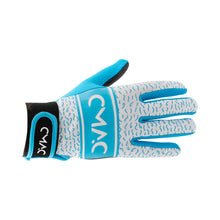 Load image into Gallery viewer, CMAC Gaelic Gloves White/Sky Blue
