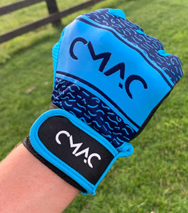 Blue CMAC Gaelic Gloves 