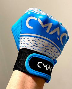 CMAC Gaelic Glove Wht-blue